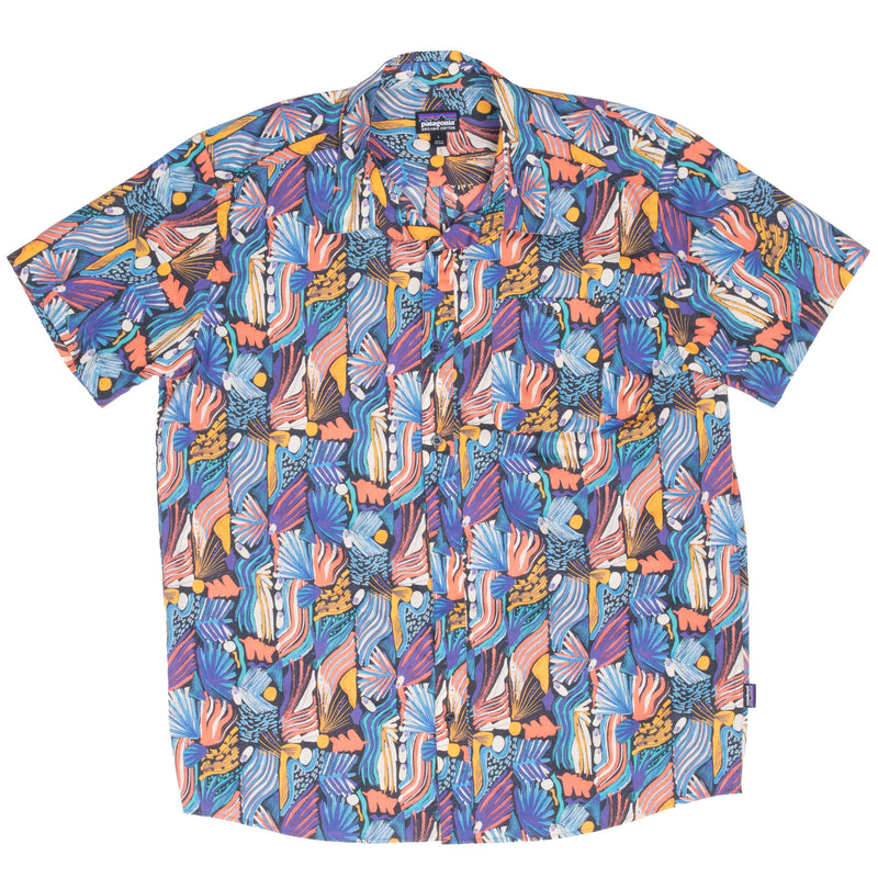 Vintage Patagonia Short Sleeve Hawaiian Shirt Size Large 2000S