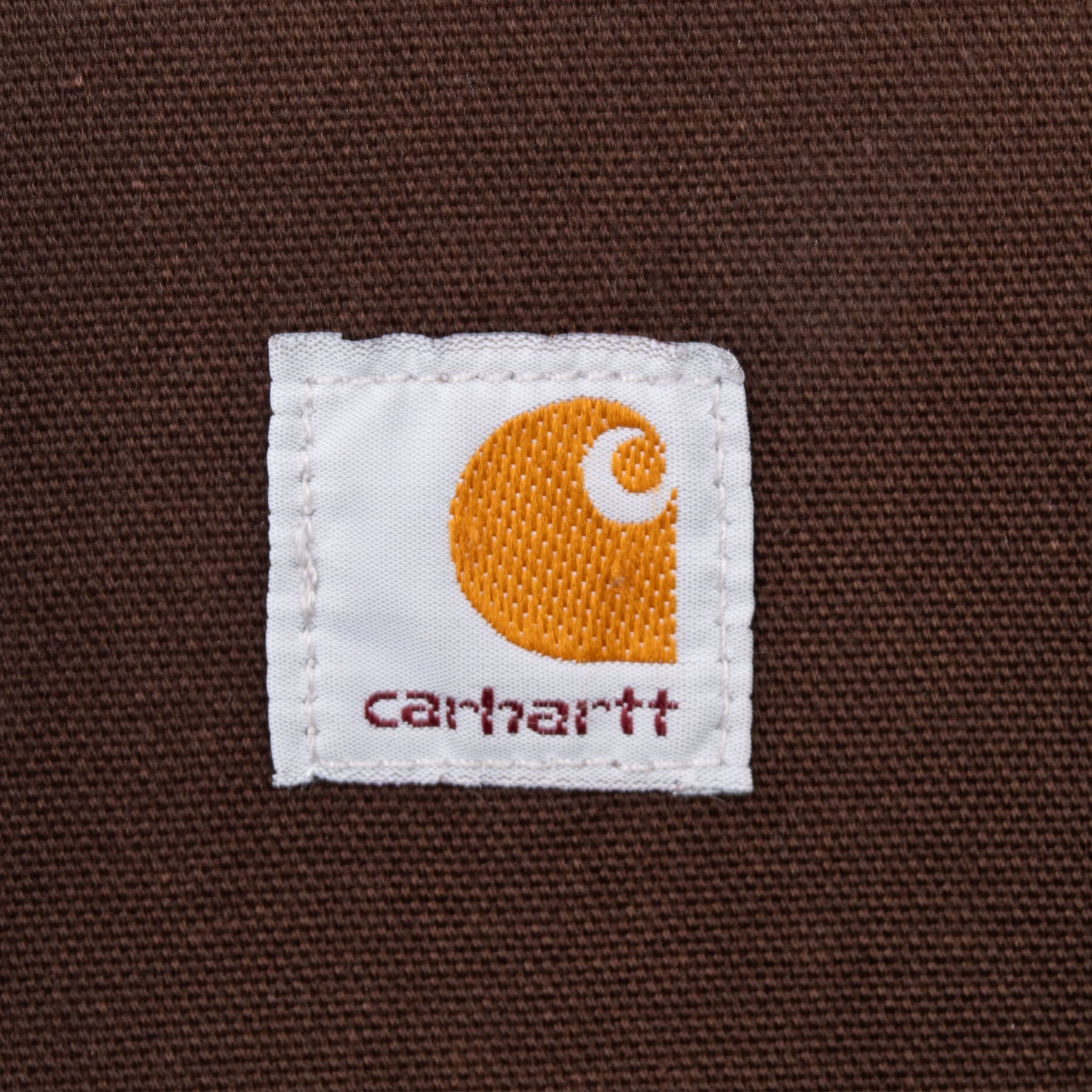 Vintage Carhartt Detroit Style Dark Brown Jacket 2007 Dkb Size Large Made In Usa