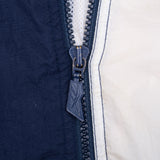 Vintage Reebok Blue And White Windbreaker Jacket 1990S Size Large