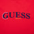 Vintage Guess Jeans Embroidered Red Tee Shirt 1990S Size Large Made In USA