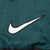 Vintage Nike Big Swoosh Green Windbreaker Jacket 1990S Size Large