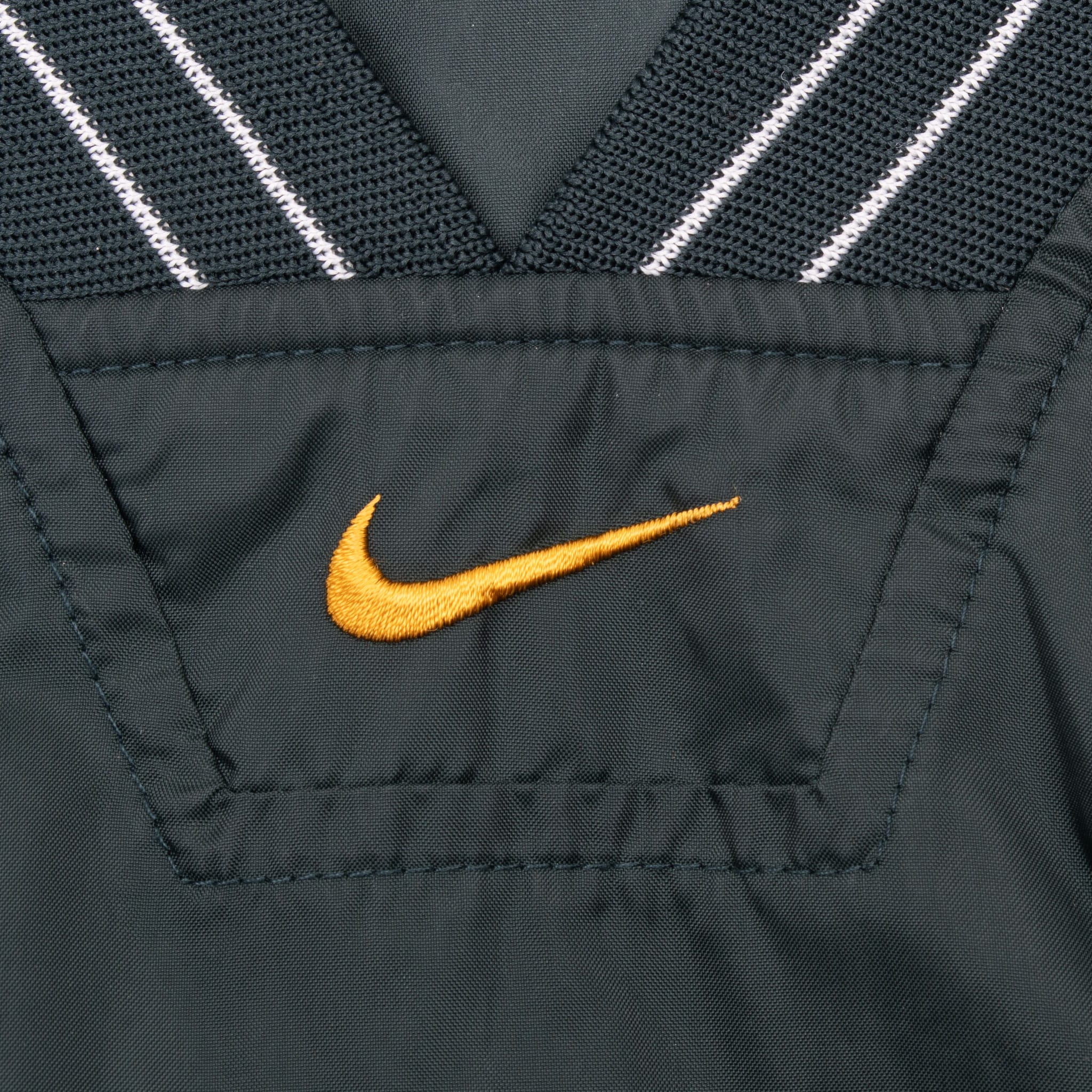 Vintage Nike Center Swoosh Green Pullover Windbreaker Jacket 1990S Size 2Xl