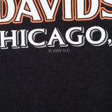 Vintage Harley Davidson Chicago Tee Shirt 2005 Size Large Made In USA