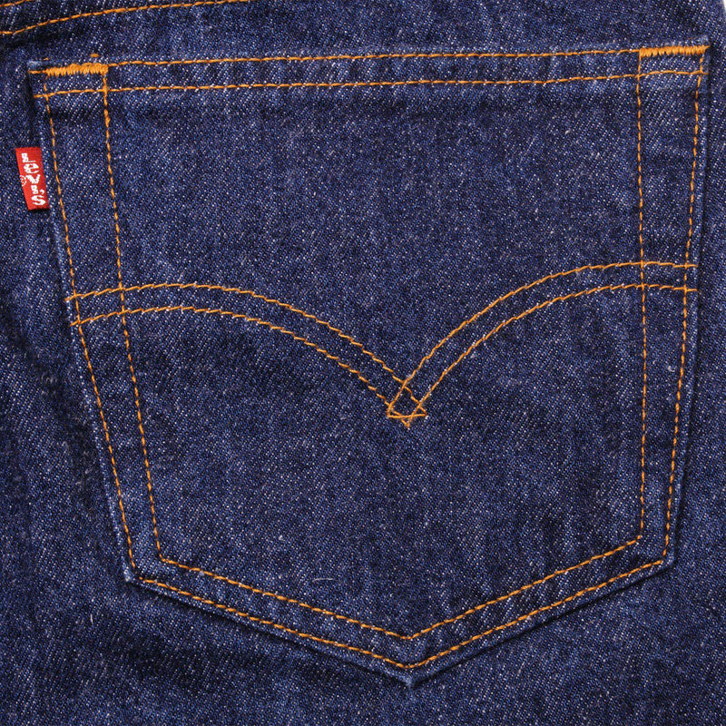 VINTAGE LEVIS 501 JEANS INDIGO SIZE W31 L30 MADE IN USA