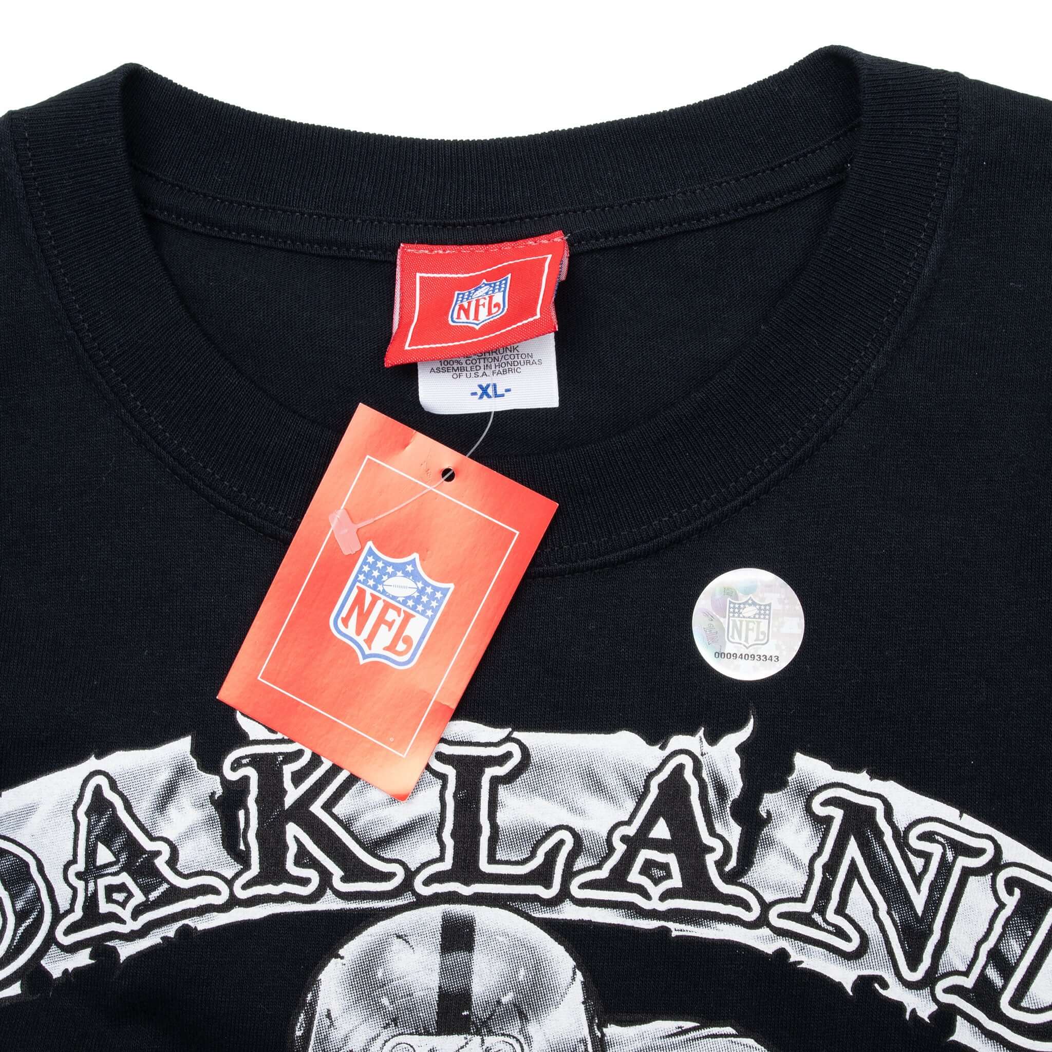 Vintage Nfl Oakland Raiders 2000S Tee Shirt Size XL Deadstock