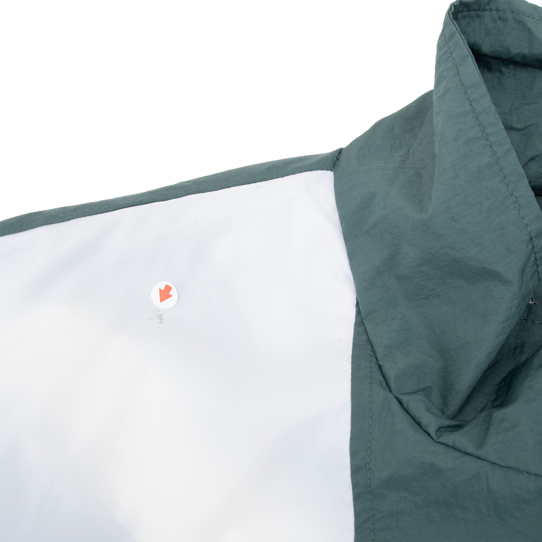 VINTAGE NIKE CLASSIC SWOOSH GREEN WINDBREAKER JACKET 1990S XL