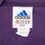 Vintage Adidas Long Sleeve Turtle Neck Purple Tee Shirt 1990S Size 2XL Made In Usa