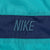 VINTAGE NIKE TEAL BLUE WINDBREAKER JACKET EARLY 1990S LARGE