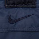 VINTAGE NIKE BIG SWOOSH BLUE HEAVY WINDBREAKER PULLOVER JACKET 1990S MEDIUM