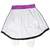 Inside view of unzipped Nike windbreaker showing white lining and purple inner collar