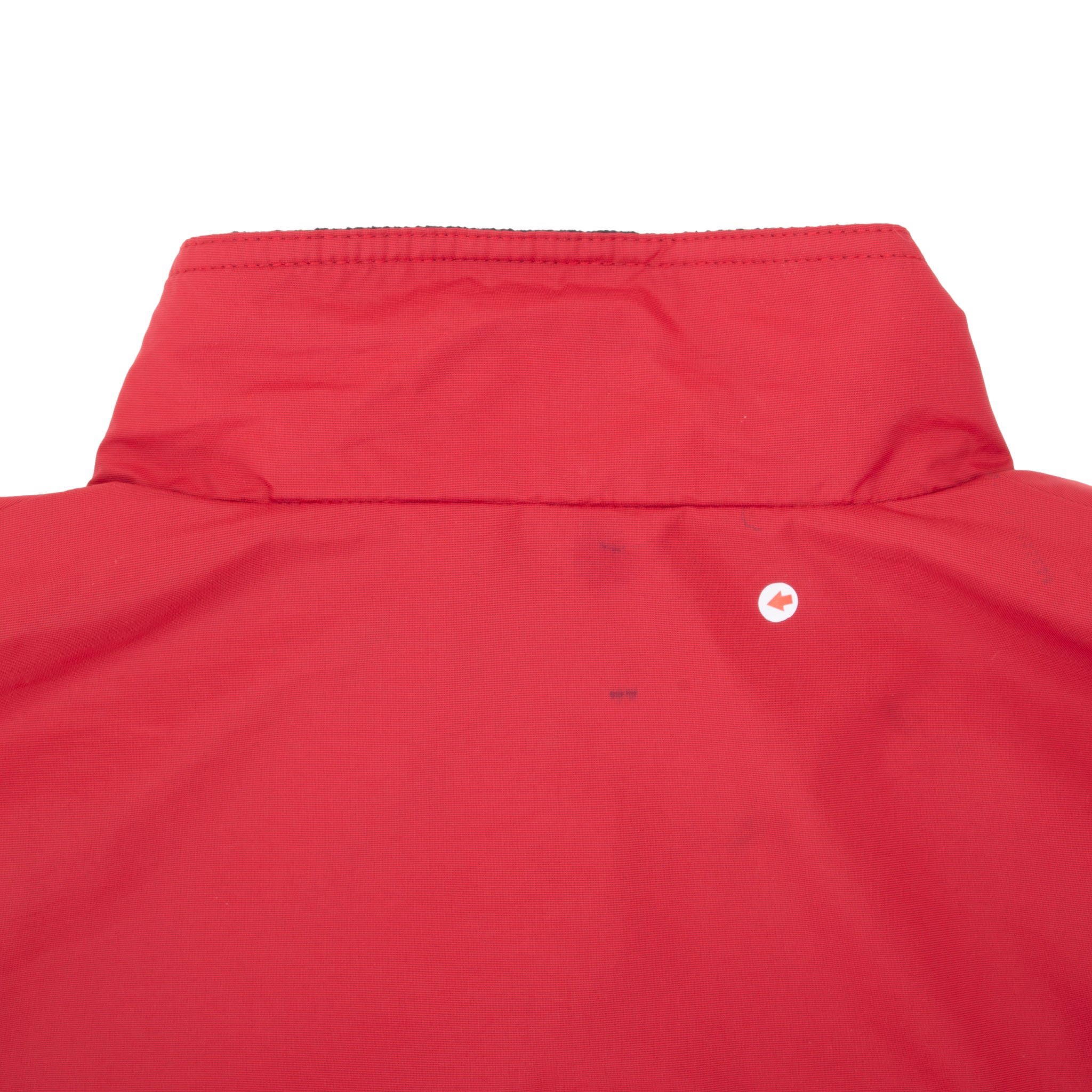 VINTAGE NIKE CLASSIC SWOOSH WINDBREAKER RED JACKET 2000S 2XL