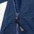 VINTAGE NIKE CLASSIC SWOOSH BLUE TEAL WINDBREAKER JACKET EARLY 1990S LARGE
