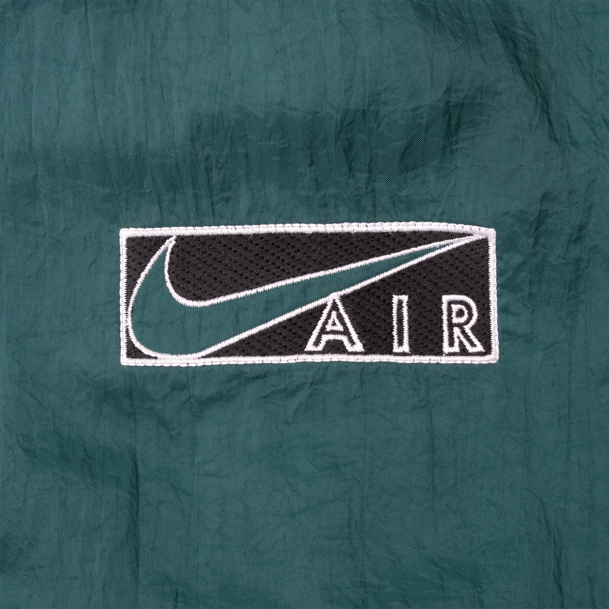 Vintage Nike Air Green Windbreaker Jacket 1990S Size 2XL