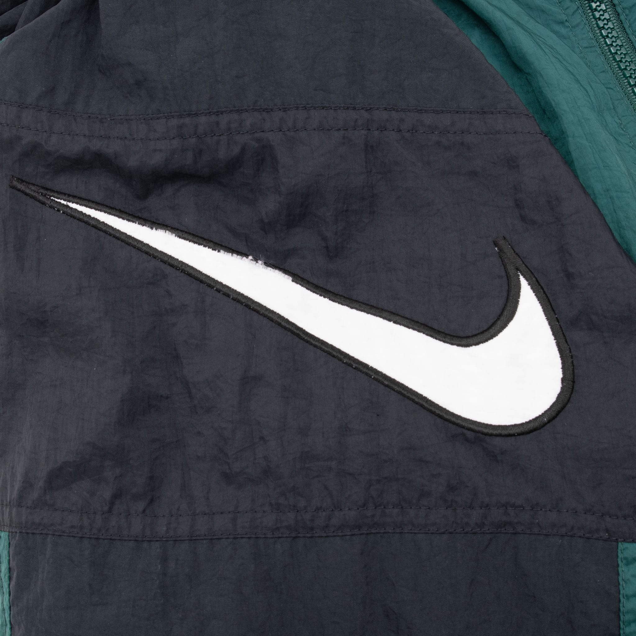 Vintage Nike Air Green Windbreaker Jacket 1990S Size 2XL