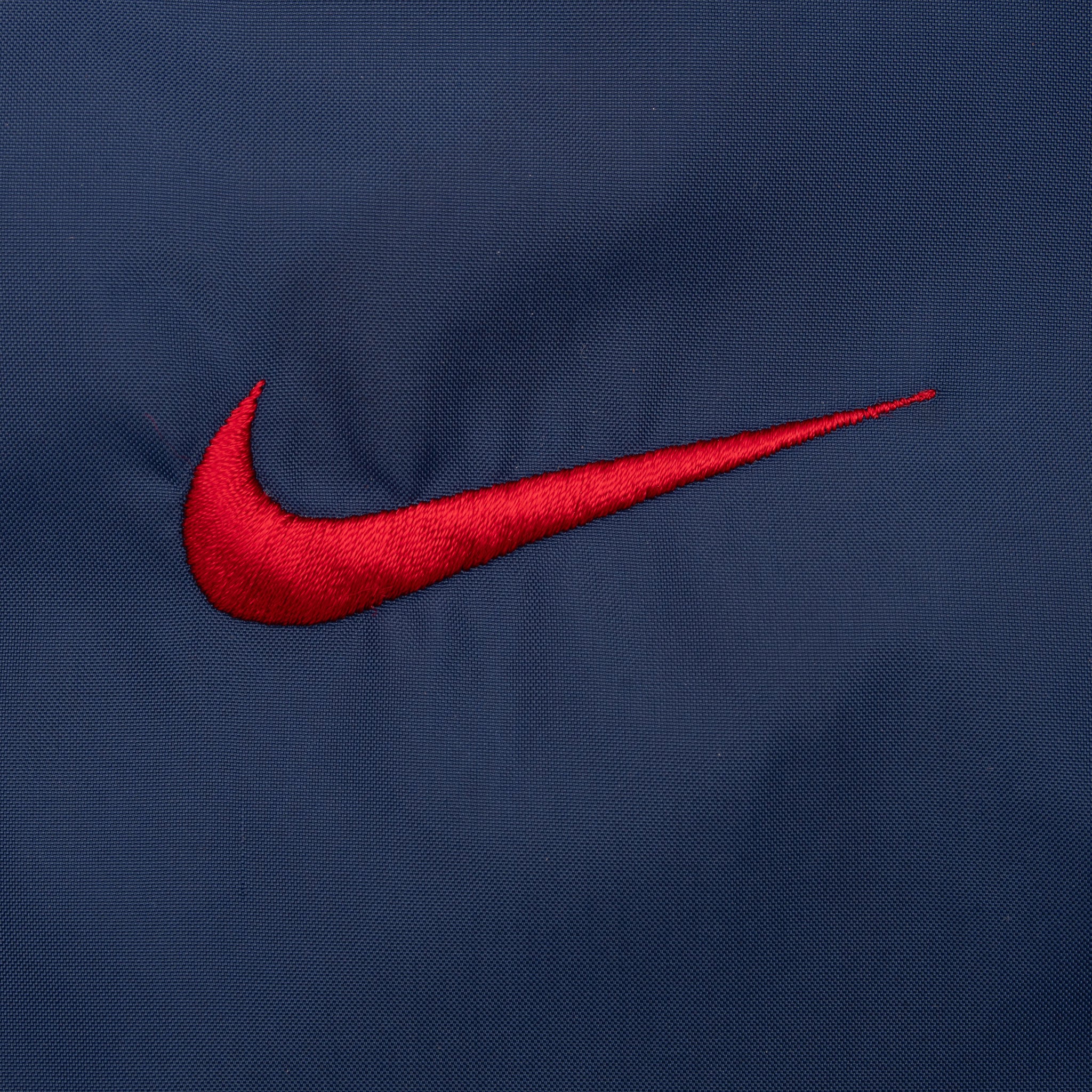 Vintage Nike Classic Swoosh Blue Windbreaker Jacket 1990S Size Large