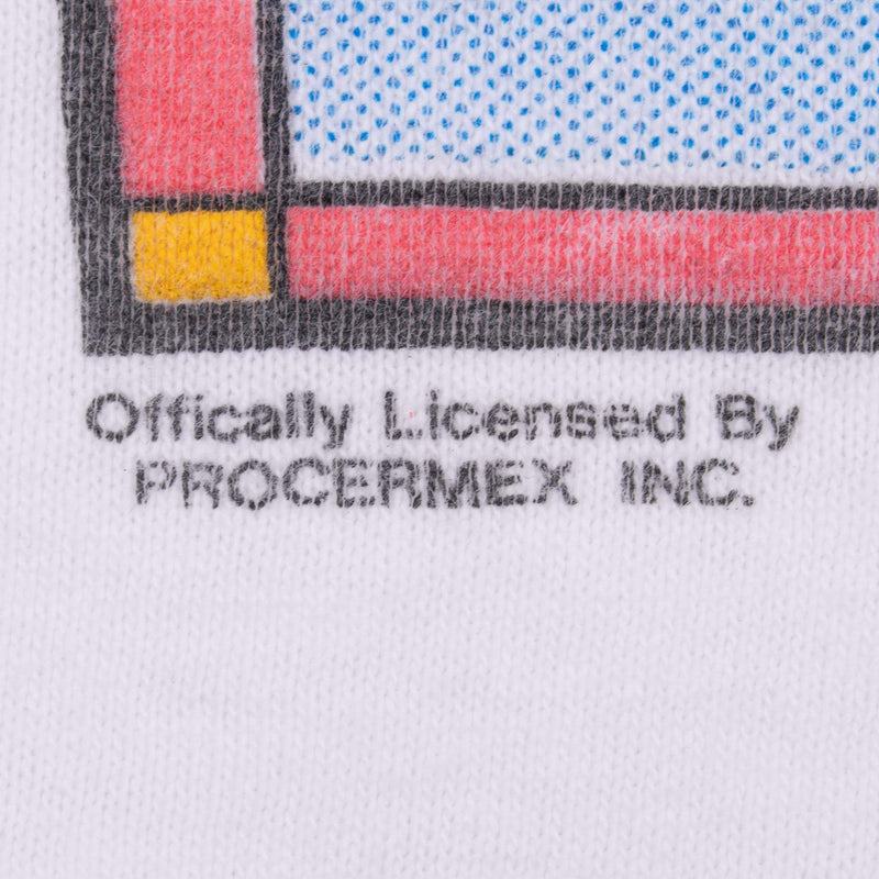 Vintage Corona Extra Hot Air Ballon Tee Shirt 1990S Size Large Made In Usa With Single Stitch Sleeves