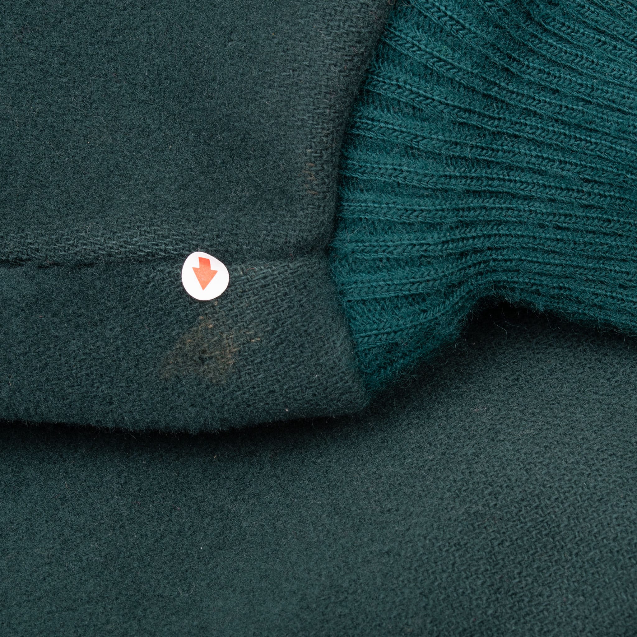 VINTAGE PENDLETON WOOLEN MILLS GREEN JACKET 1970S SIZE XL MADE IN USA