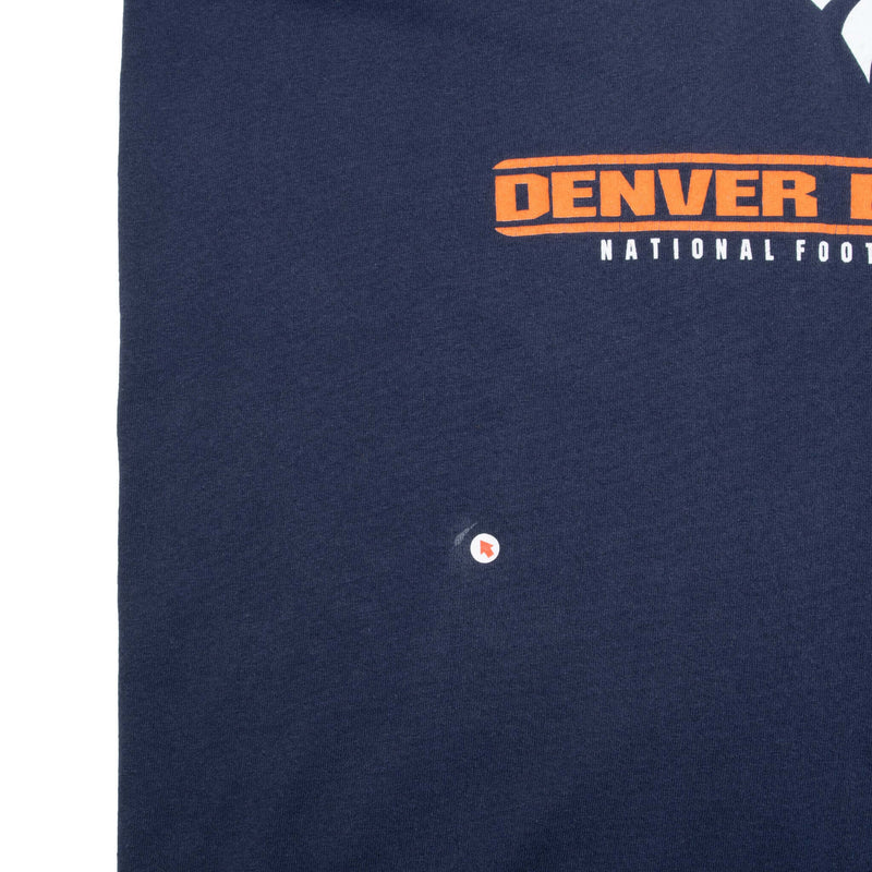 VINTAGE NFL DENVER BRONCOS SUPERBOWL XXXII CHAMPS 1998 TEE SHIRT LARGE MADE USA