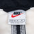 Vintage Nike Classic Swoosh White Windbreaker Jacket 1990S Size Medium Youth