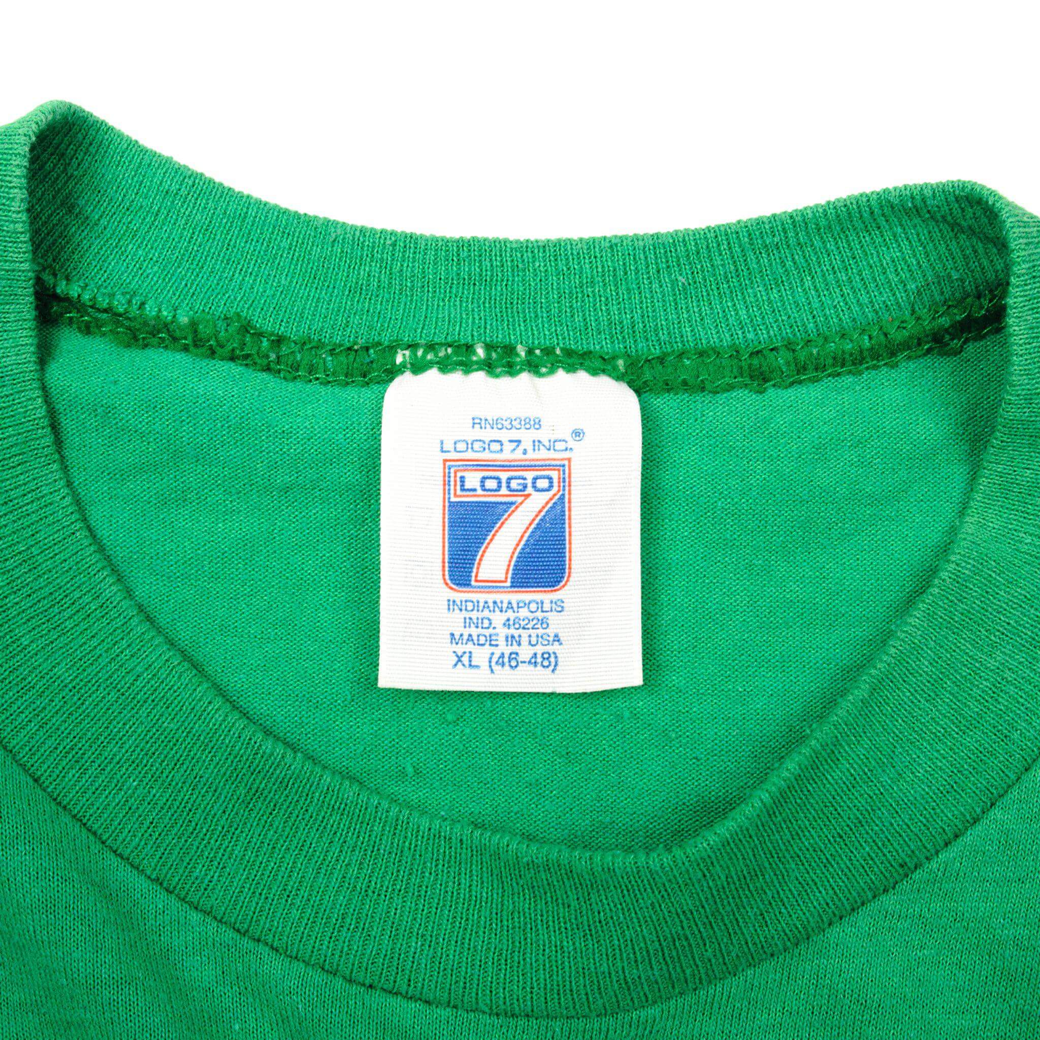 Vintage Label Tag Logo 7 1990s 90s