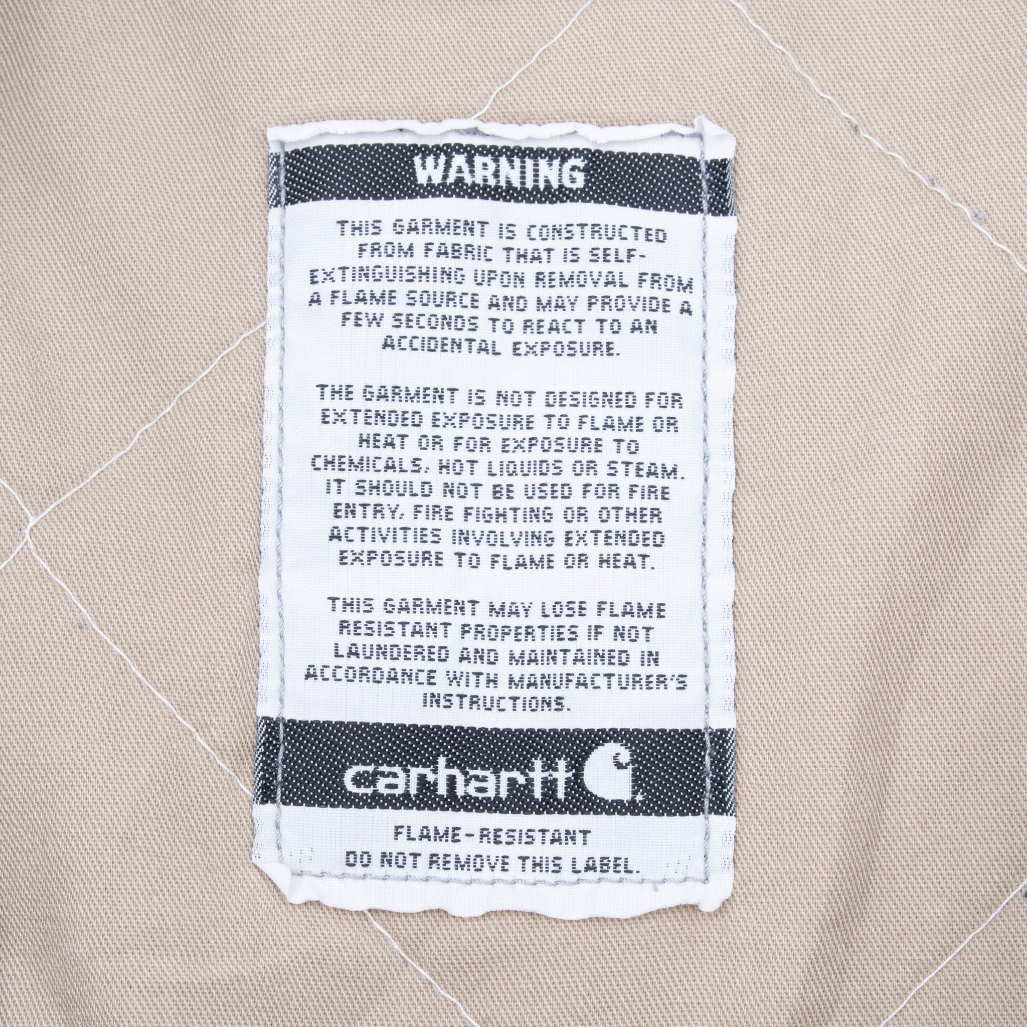Vintage Carhartt Blue Fire Resistant Jacket Frj195Dny 2012 Size Xl Tall