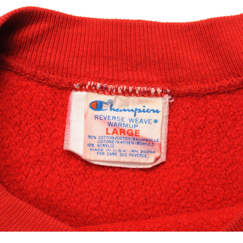 VINTAGE CHAMPION REVERSE WEAVE SWEATSHIRT 1980S LARGE MADE USA