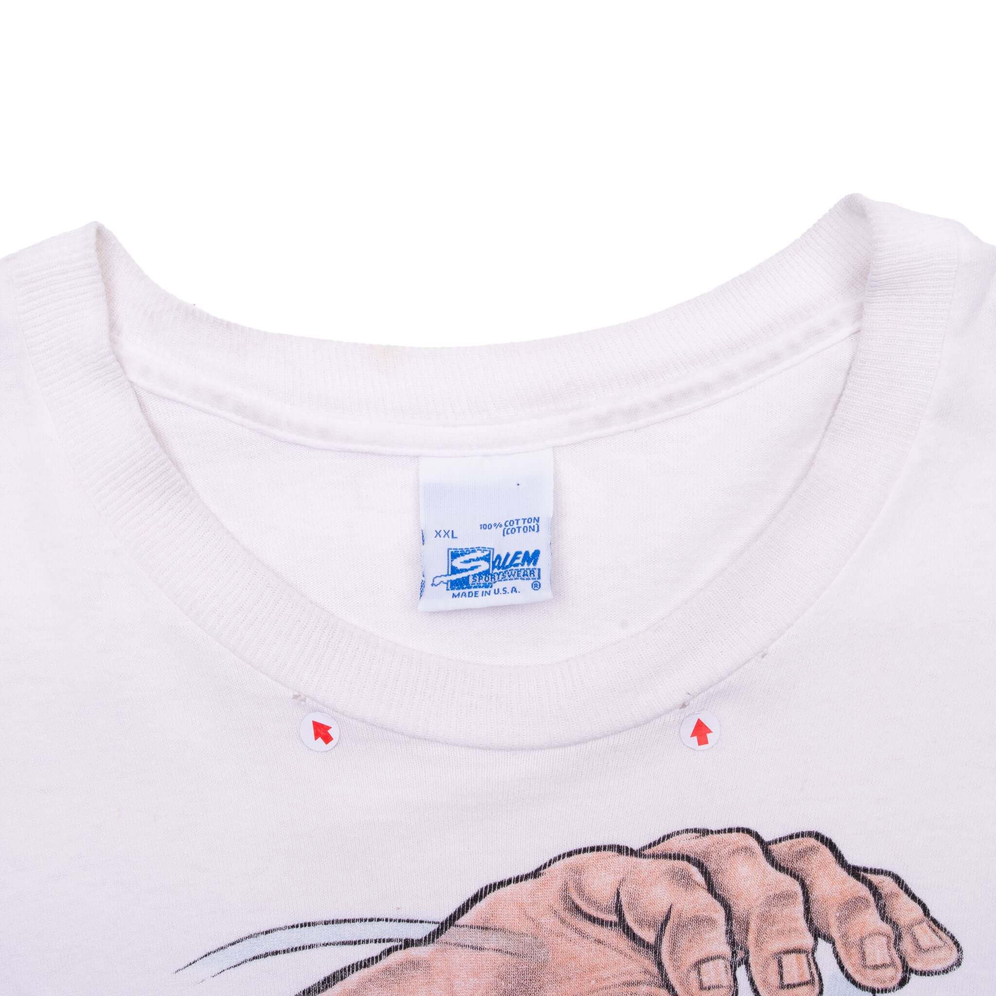 VINTAGE NBA PHOENIX SUNS CHARLES BARKLEY TEE SHIRT 1990S 2XL MADE IN USA