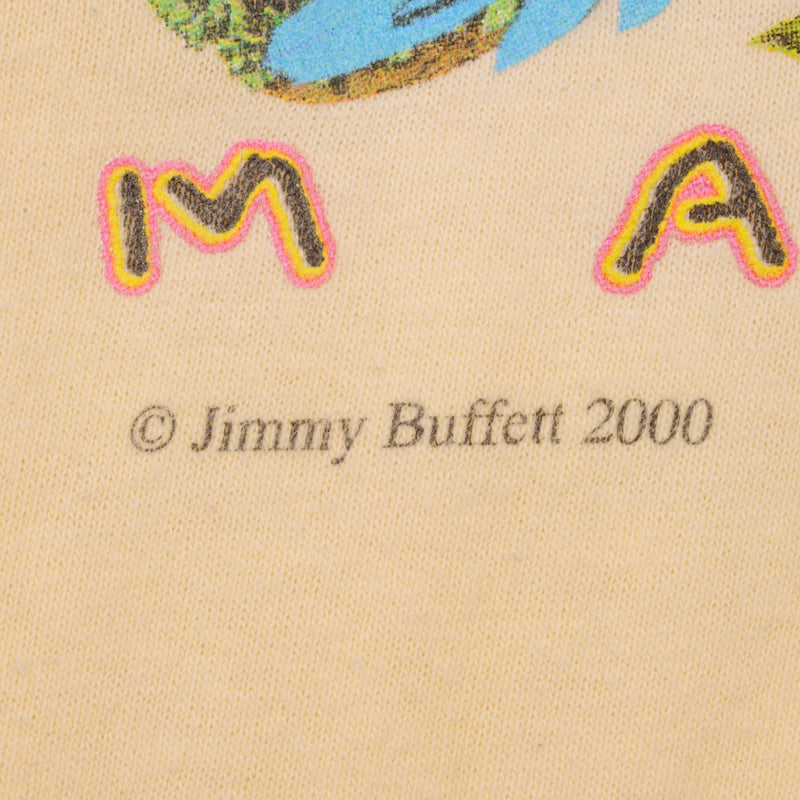 Vintage Jimmy Buffett Margaritaville Key West 2000 Tee Shirt Size Medium