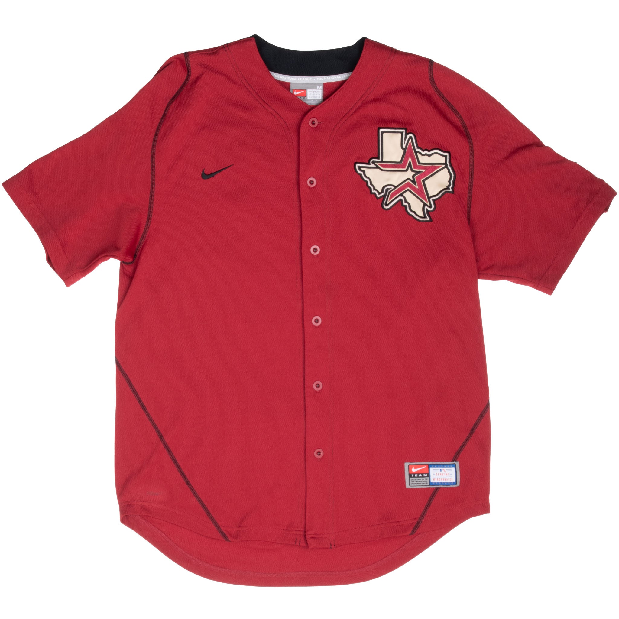 VINTAGE MLB HOUSTON ASTRO LEE #45 NIKE JERSEY 2000S MEDIUM