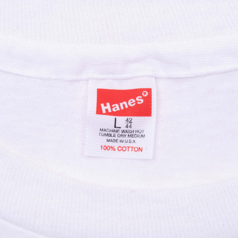 Vintage Apple Computers 1980S Hanes Tee Shirt Size Medium Made In Usa With Single Stitch Sleeves