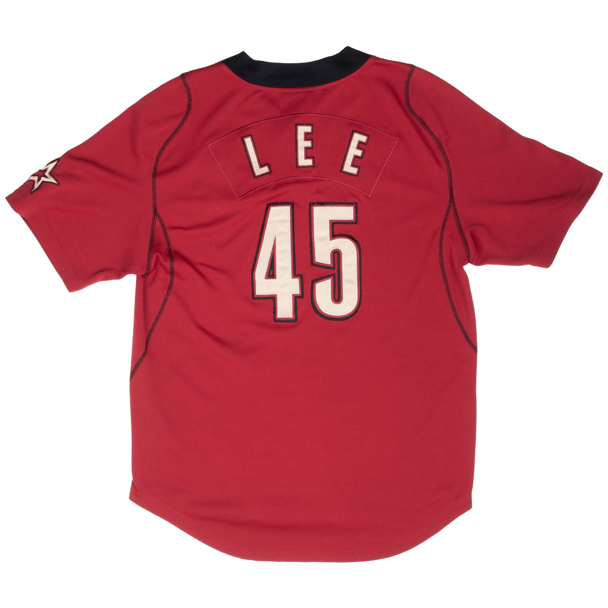 VINTAGE MLB HOUSTON ASTRO LEE #45 NIKE JERSEY 2000S MEDIUM