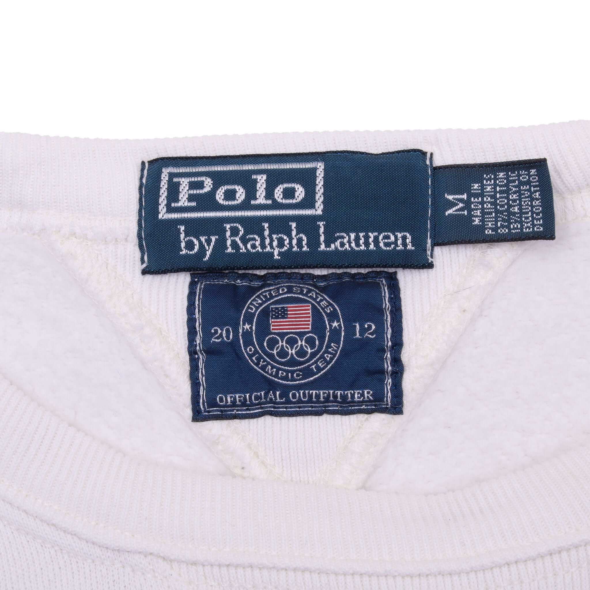 Vintage Polo Ralph Lauren Usa Olympic Team Sweatshirt 2012 Size Medium