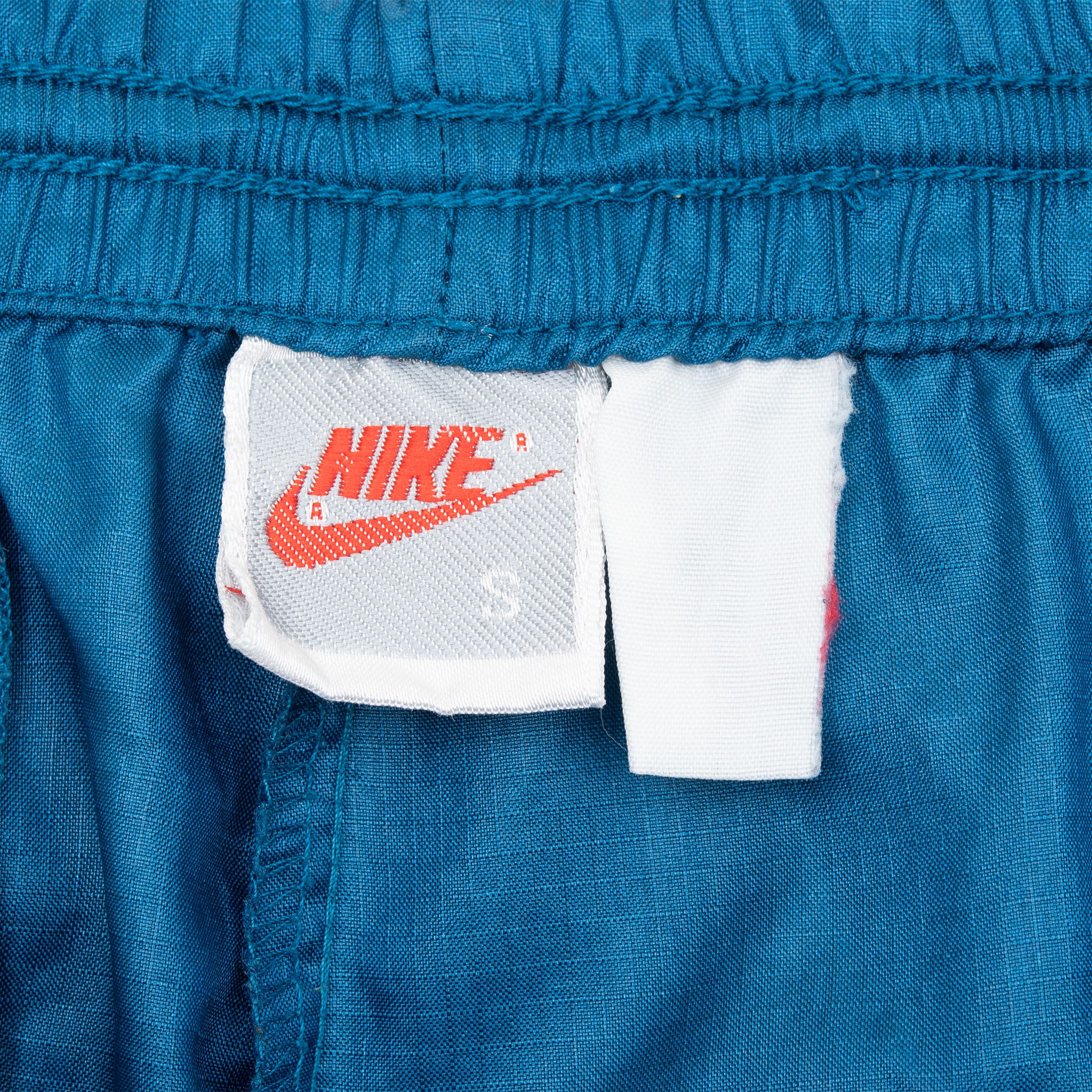 Vintage Nike Swoosh Blue Track Pants Late 1980S Size Small