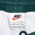 Vintage Nike Classic Swoosh Green Nylon Track Pants 1990S Size Medium