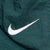 Vintage Nike Classic Swoosh Green Nylon Track Pants 1990S Size Medium