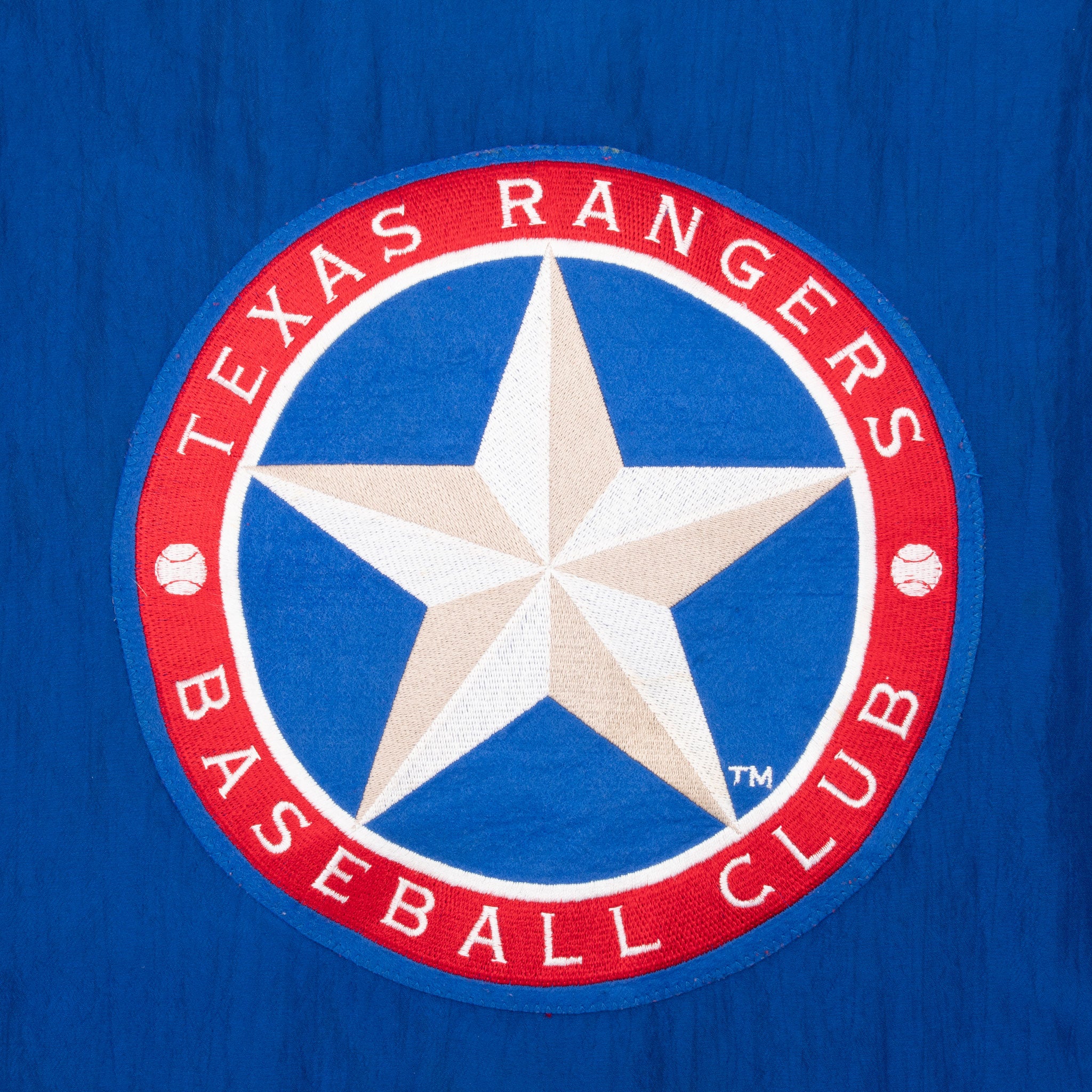 Vintage Mlb Texas Rangers Starter Bomber Jacket 1990S Size XL Made In Usa