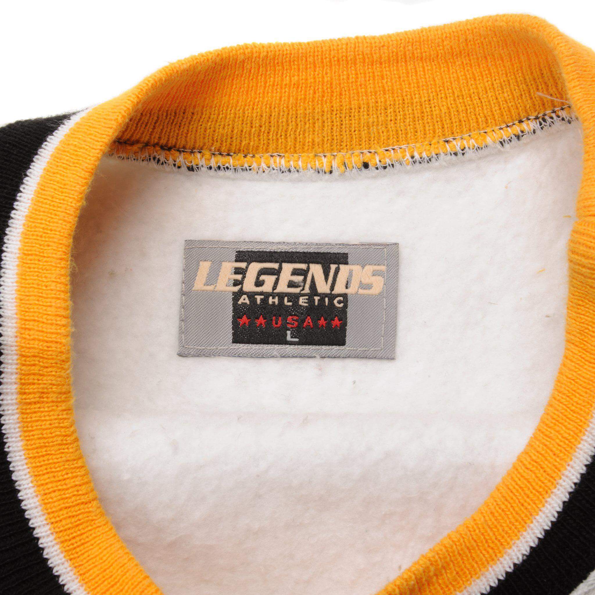 VINTAGE NFL STEELERS XXX SUPER BOWL SWEATSHIRT 1996 SIZE LARGE MADE IN USA