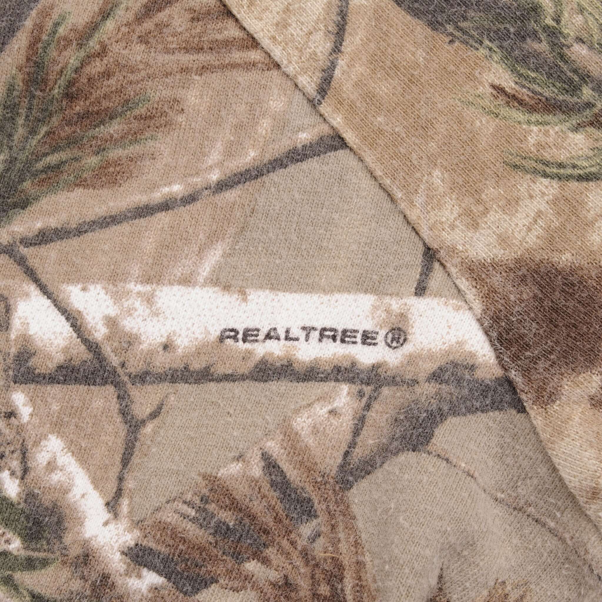Vintage Hunting Realtree Ap Hd Camo Long Sleeve Pocket Tee Shirt 2000S Size Large