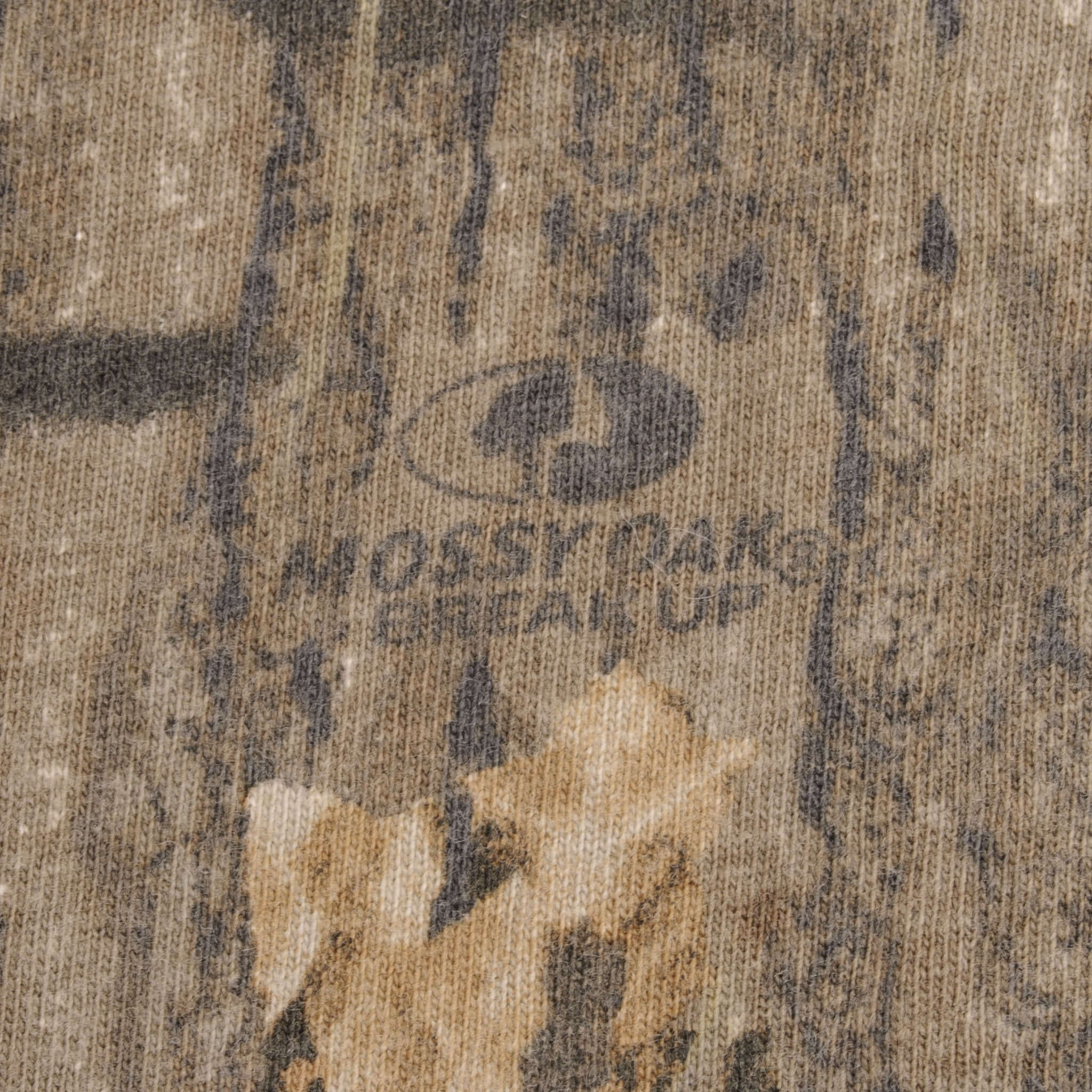 Vintage Hunting Mossy Oak Break Up Camo Long Sleeve Pocket Tee Shirt Size XL