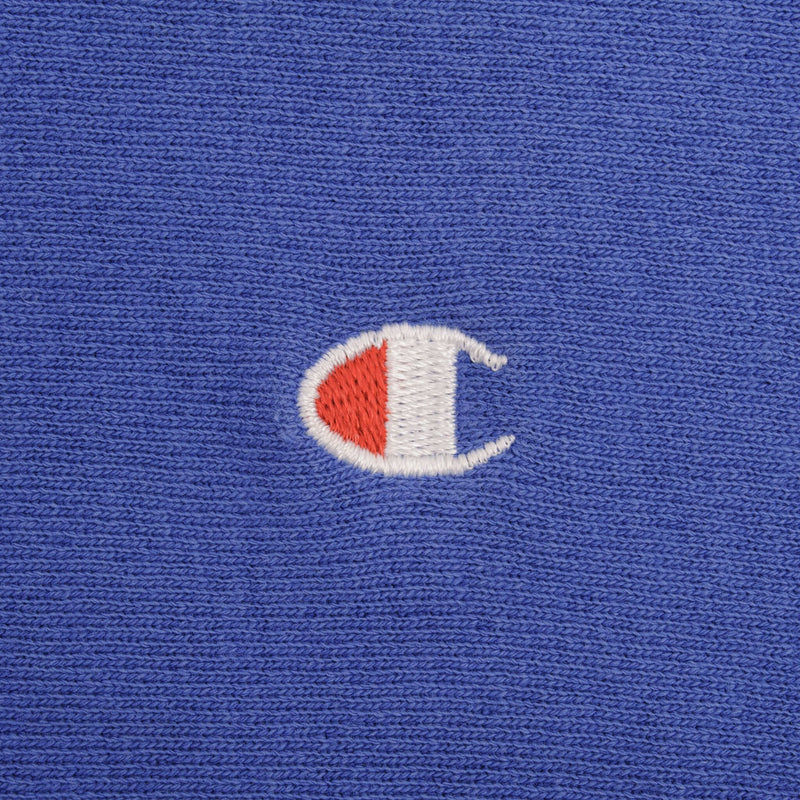 Vintage Champion Reverse Weave Blue Sweatshirt 1980S Size Large Made In USA