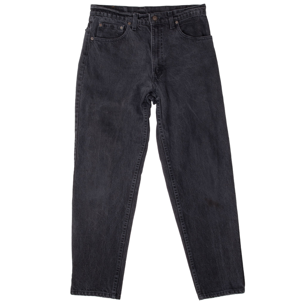 Vintage Preshrunk Levis 550 Black Jeans 1980S Size 32X29 Made In Usa

Size on Tag 32X30 Actual size 32X29

Back Button #513