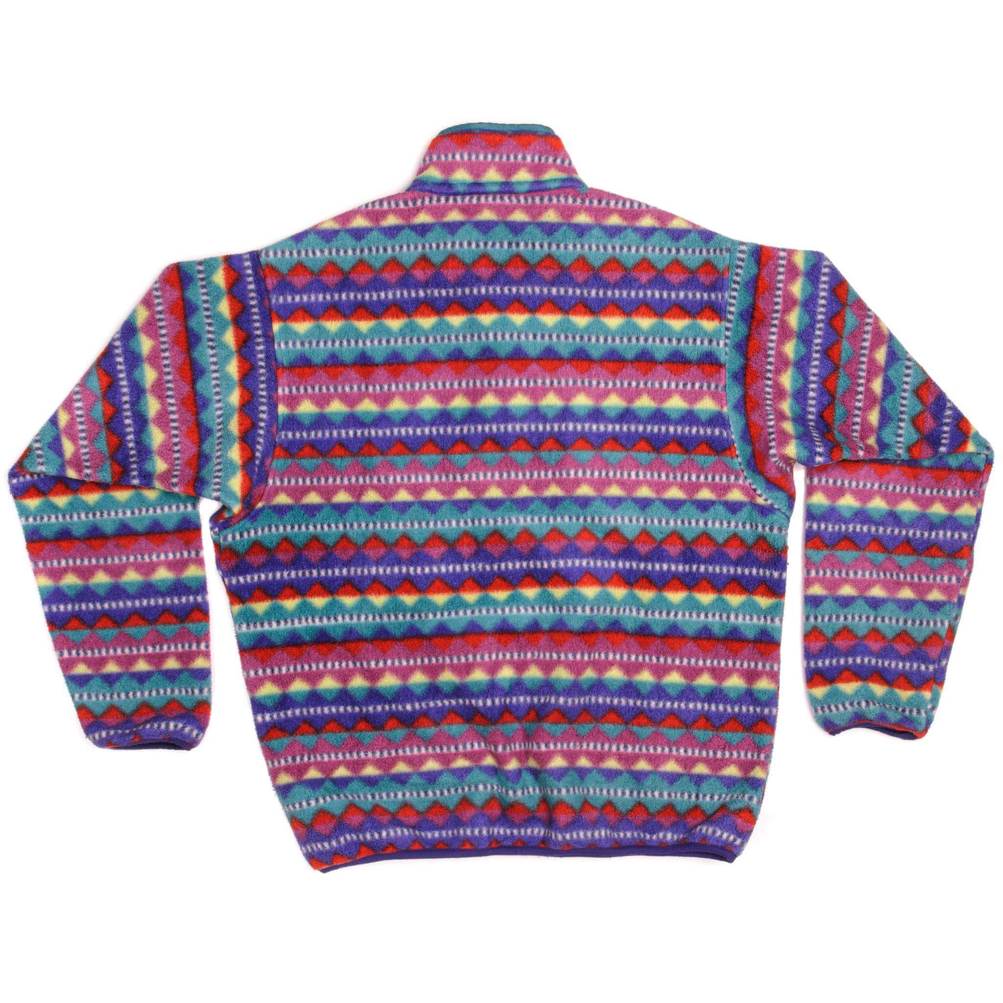 Vintage Fleece Patagonia Pullover Sweatshirt 1990s Size Large Made In USA.