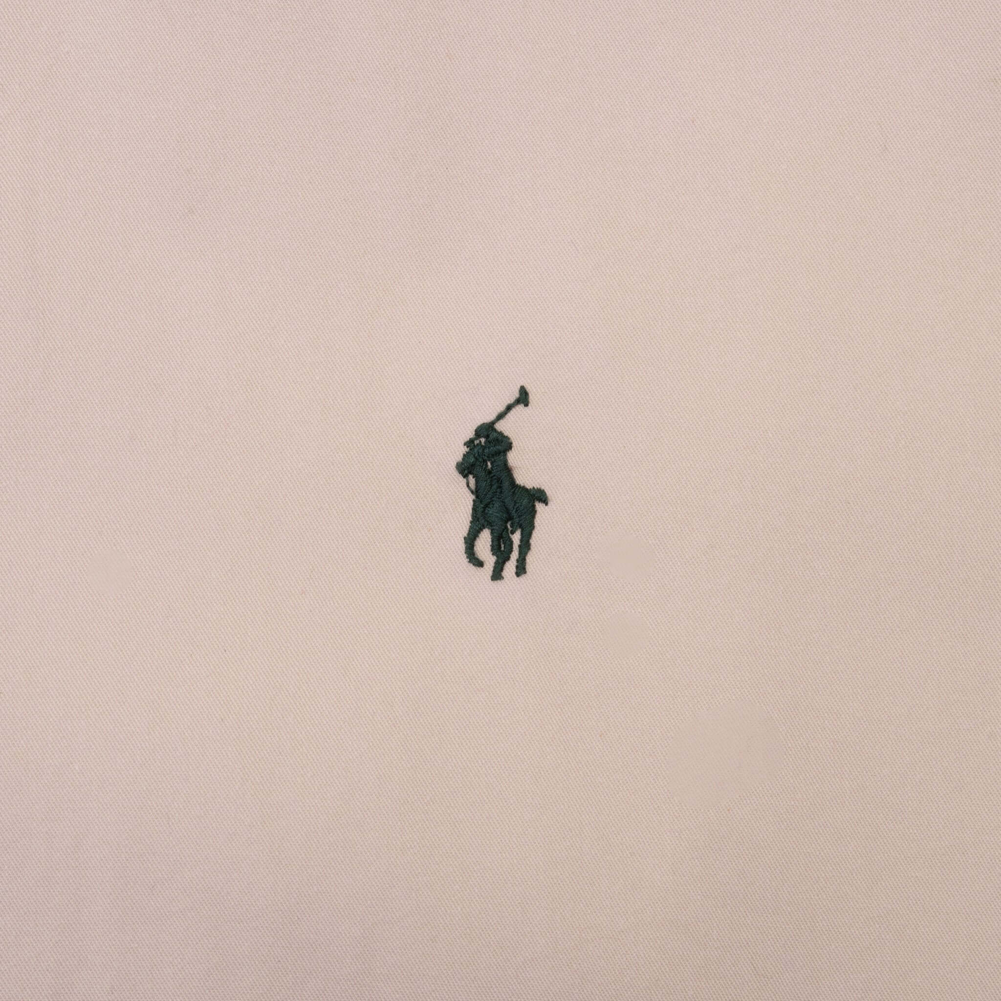 Vintage Ralph Lauren Beige Shirt 1990S Size Medium