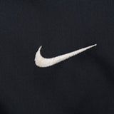 Vintage Nike Classic Swoosh Black Windbreaker Jacket 1990S Size XL (16-18) Youth