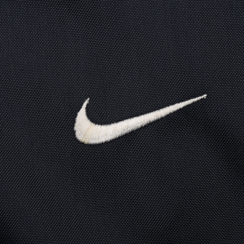 Vintage Nike Classic Swoosh Black Windbreaker Jacket 1990S Size XL (16-18) Youth