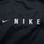 Vintage Nike Classic Swoosh Black Windbreaker Jacket 1990S Size XL (16-18) Youth