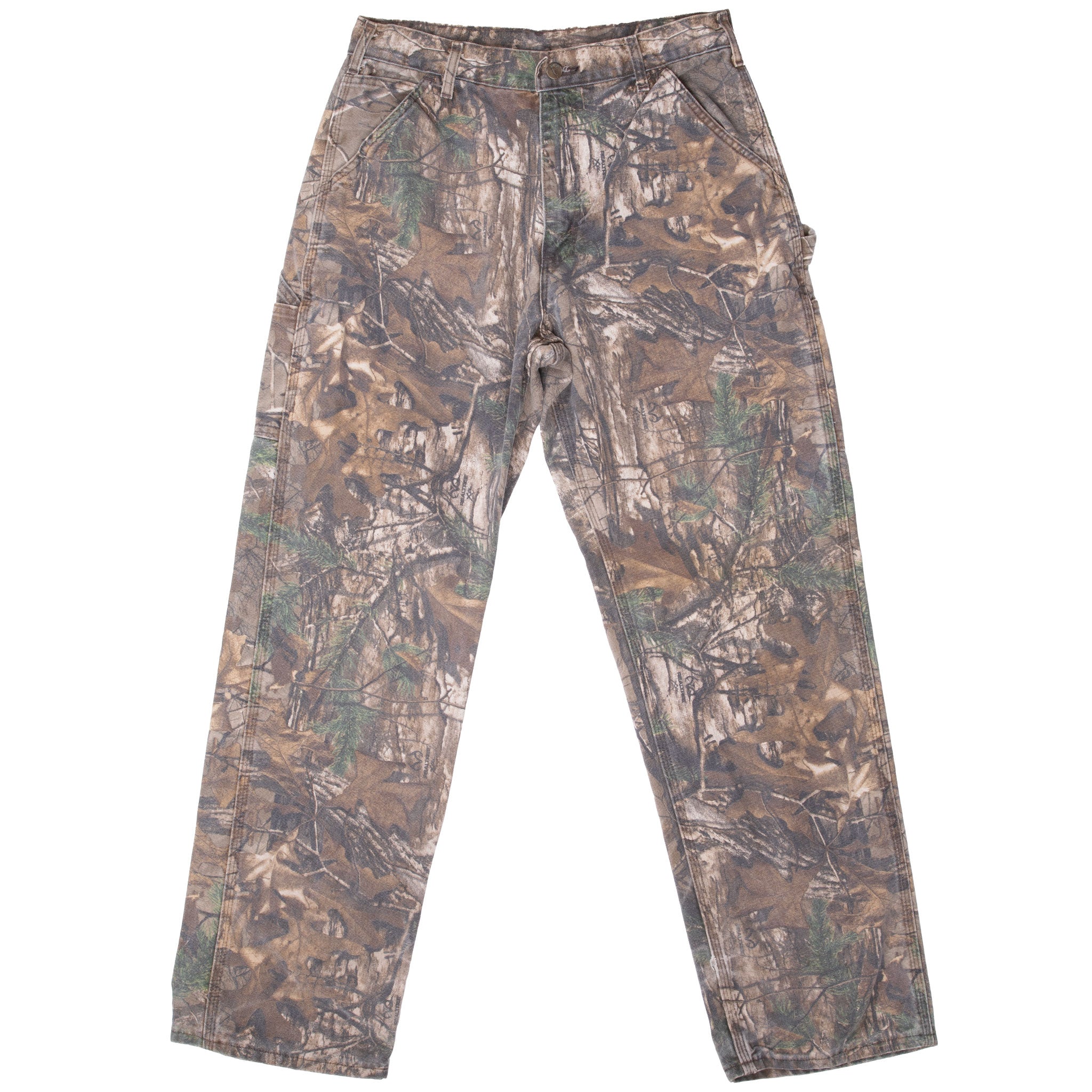VINTAGE CARHARTT REALTREE XTRA CAMO CARPENTER WORK PANTS B235 977 SIZE