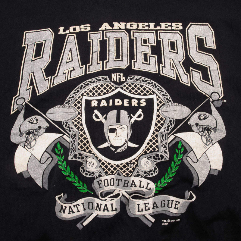 VINTAGE NFL LOS ANGELES RAIDERS SWEATSHIRT 1992 SIZE LARGE MADE IN USA