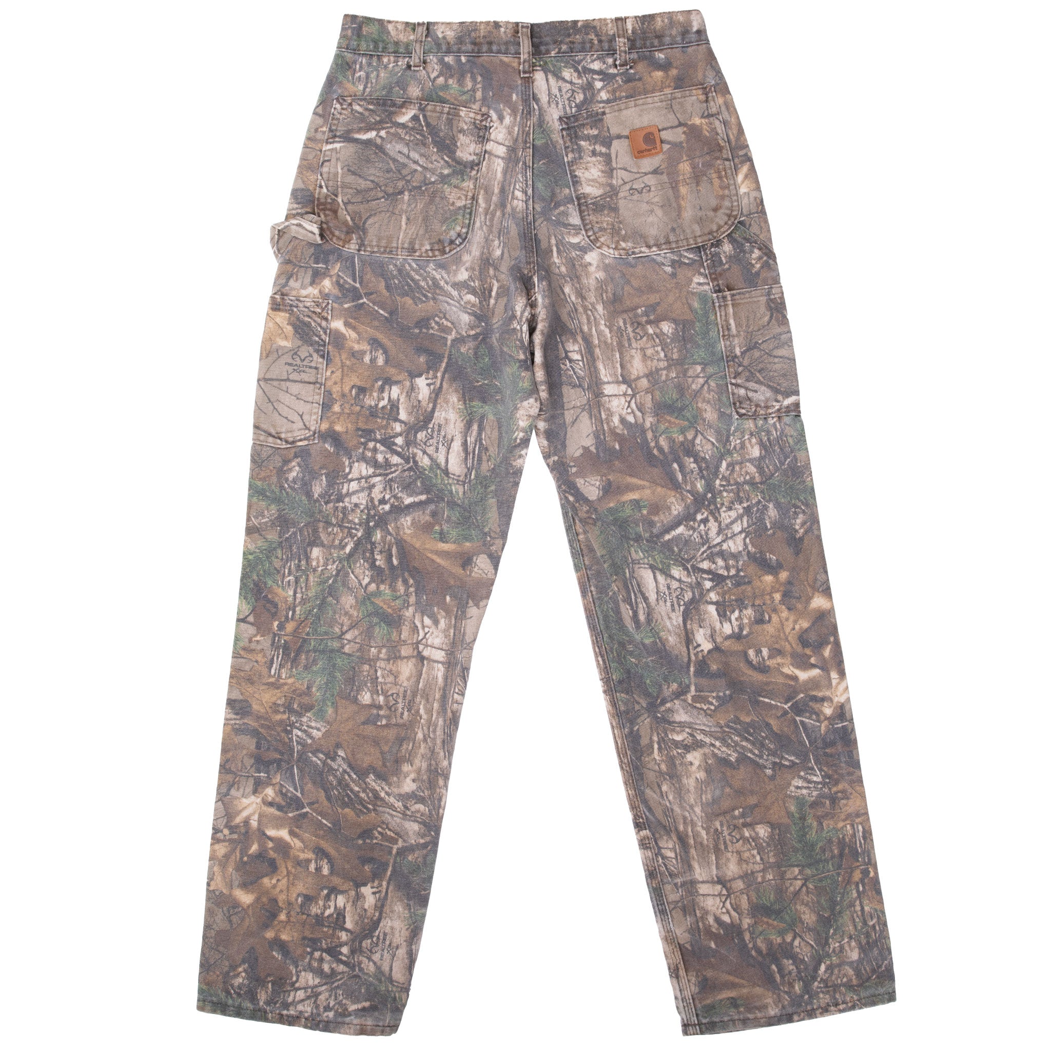 VINTAGE CARHARTT REALTREE XTRA CAMO CARPENTER WORK PANTS B235 977 SIZE
