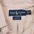 Vintage Ralph Lauren Beige Corduroy Shirt 1990S Size Small Made In USA